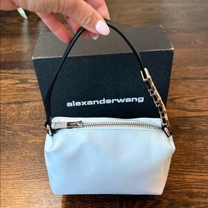 Alexander Wang Heiress Pouch in Pale Blue